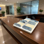 Ziyaretçi Kartı Standı - 50 Bölmeli Kimlik Kartı Tutucu - Profesyonel Resepsiyon Kartlığı